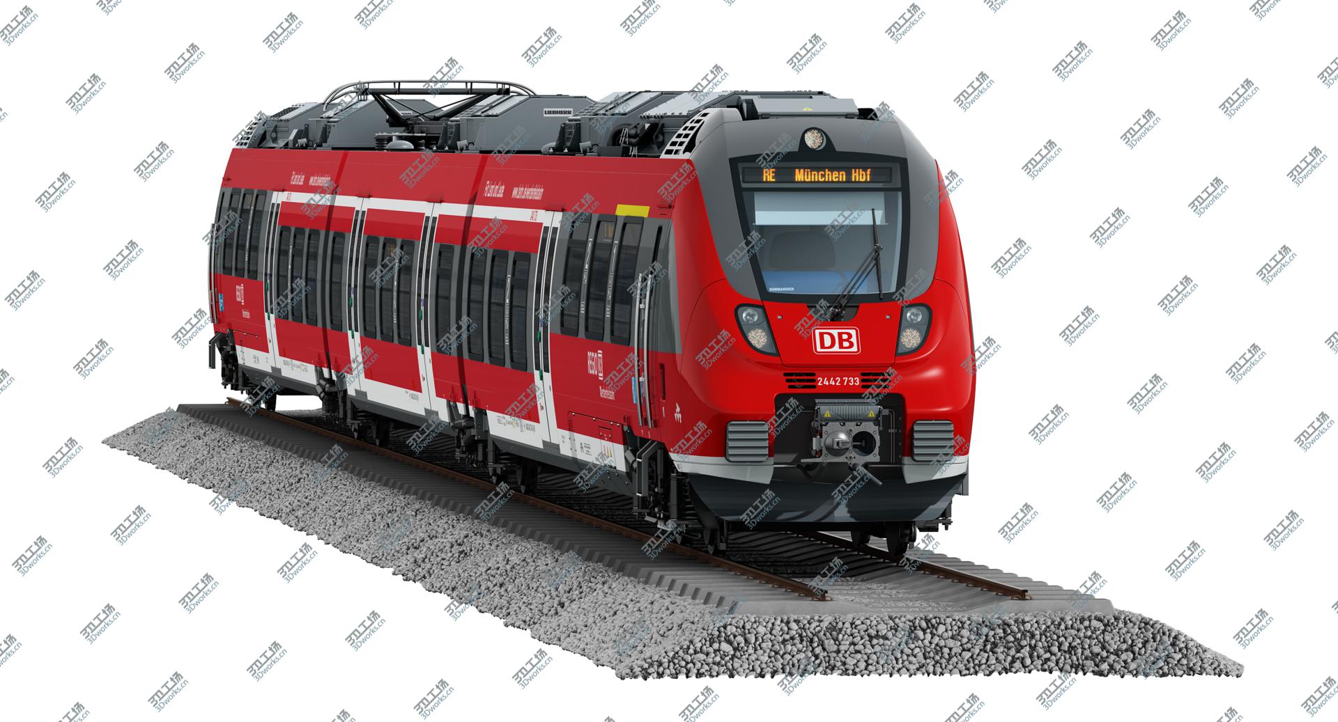 images/goods_img/202104021/3D model Bombardier TALENT 2 DB Regio/2.jpg